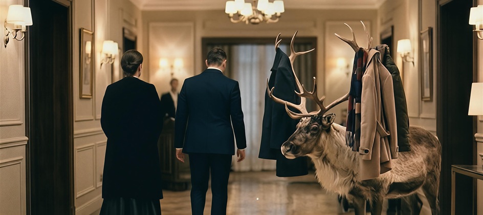 Santa gets a logistics upgrade in Loxam ad